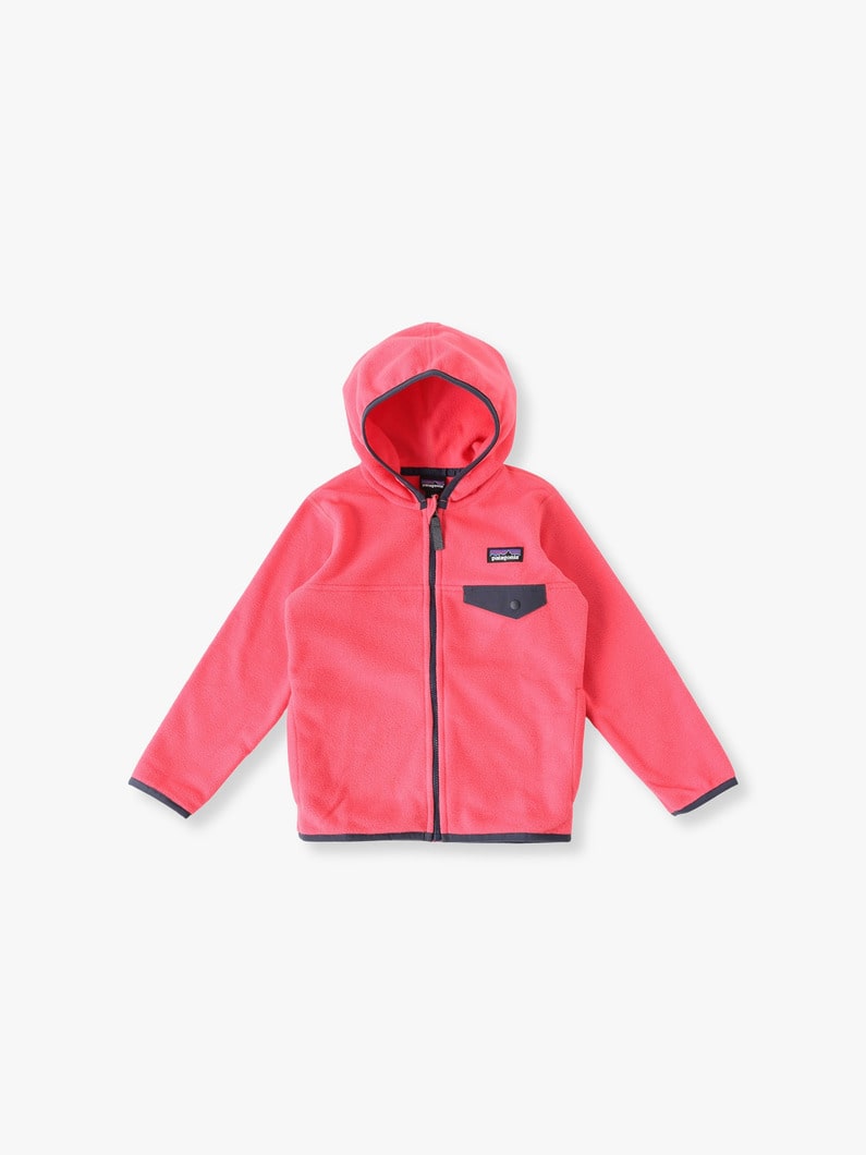 Baby Micro D Snap-T Fleece Jacket (3-5year) 詳細画像 pink 1