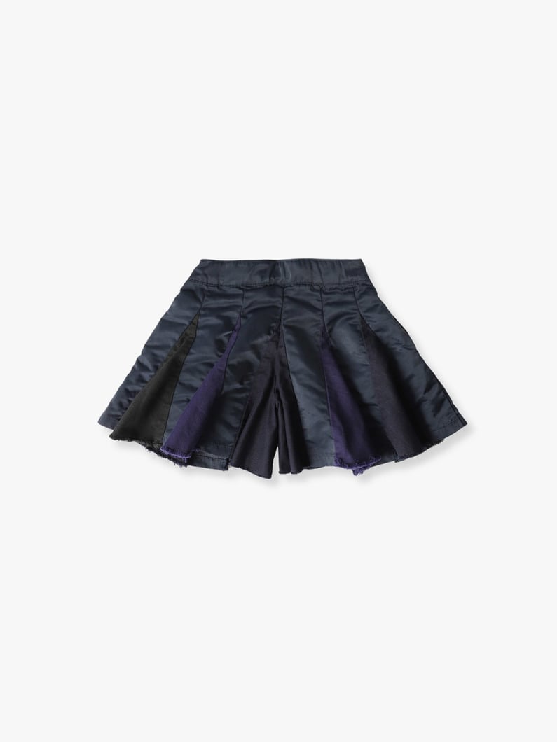 Bomber Jacket Cloth Culotte Skirt (100/120cm) 詳細画像 navy 1