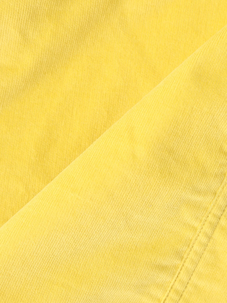 Corduroy Mini Skirt (8/10year) 詳細画像 yellow 3