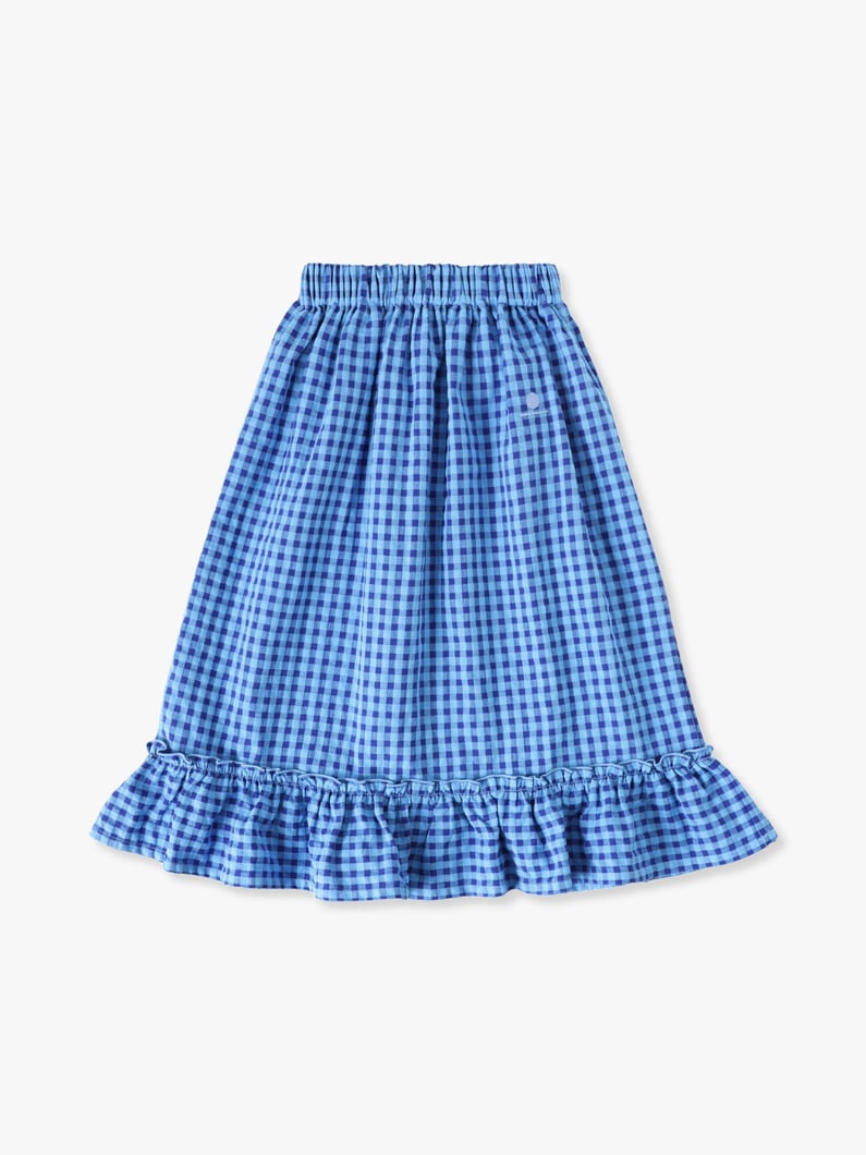 Harper Checkred Skirt (6-9year) 詳細画像 blue 1