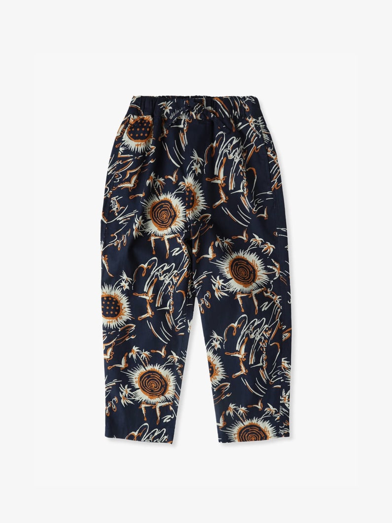 Summer Print Easy Pants (115-135cm) 詳細画像 navy 3
