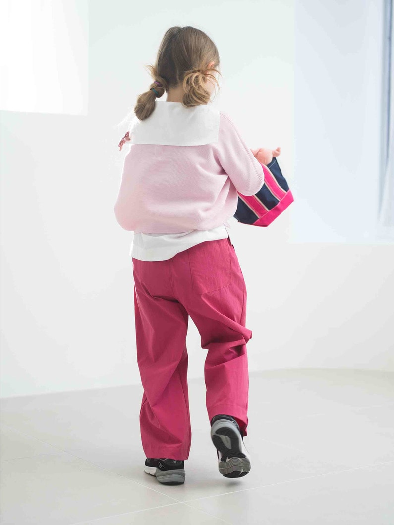 Nylon Color Baker Pants (100-135cm) 詳細画像 pink 1