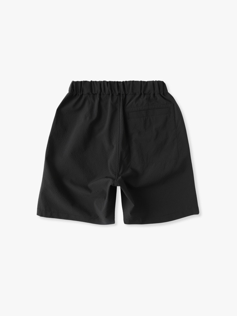 Gingham Sucker Shorts (100-135cm) 詳細画像 black 1