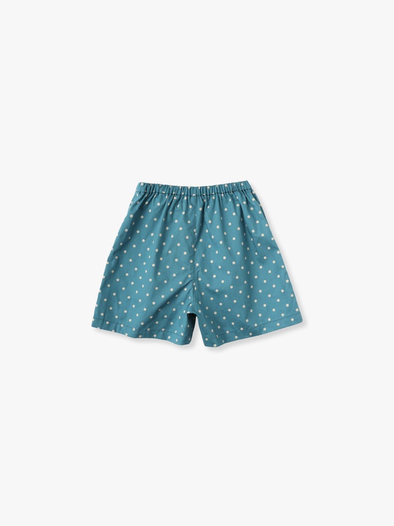 Dot Shorts (brown/blue/100-135cm) 詳細画像 blue 1