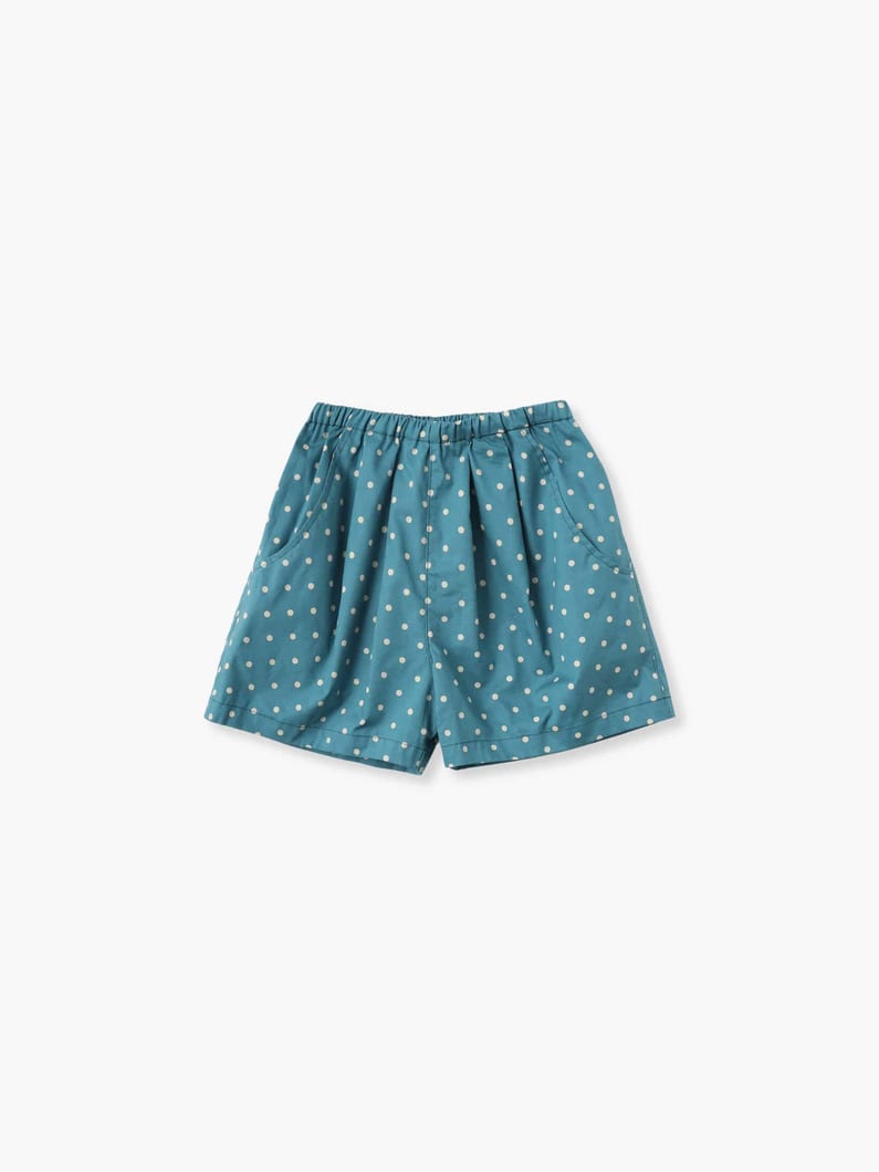 Dot Shorts (brown/blue/100-135cm) 詳細画像 blue 6