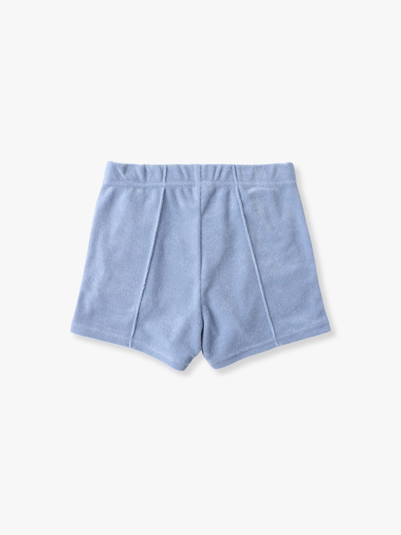 Tuck Pile Shorts (blue/light gray/85-130cm) 詳細画像 blue 1