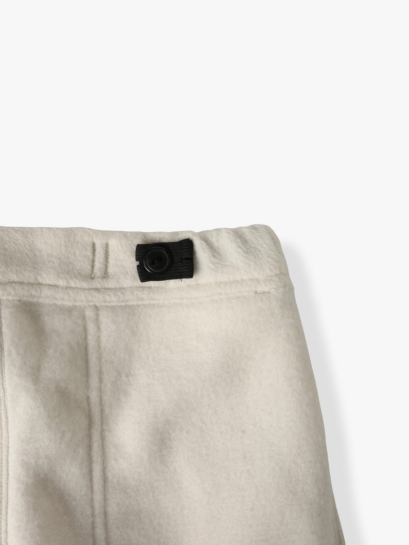 Fleece Loose Tapered Pants (beige/light blue/gray/100-140cm) 詳細画像 gray 3