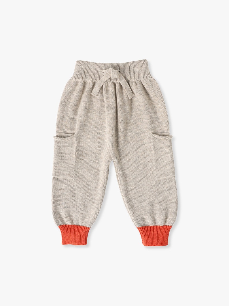 Froggy Baggy Pants (beige/red/blue/6-12month) 詳細画像 beige 1