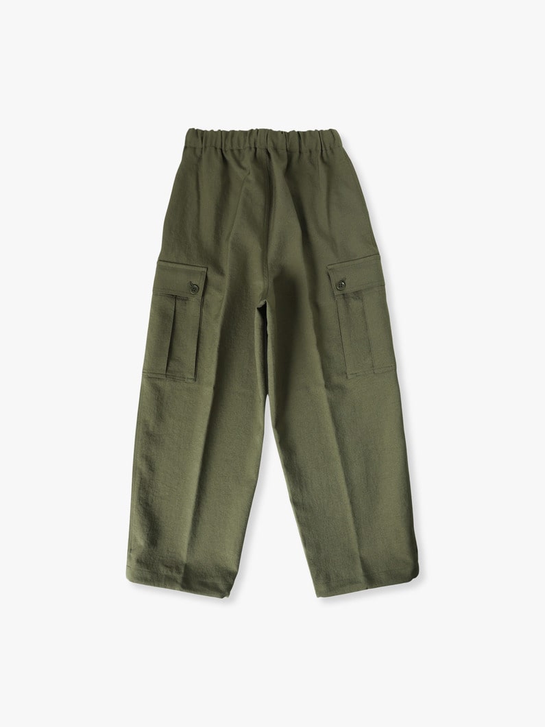 Cargo Pants (130-140cm) 詳細画像 olive 1