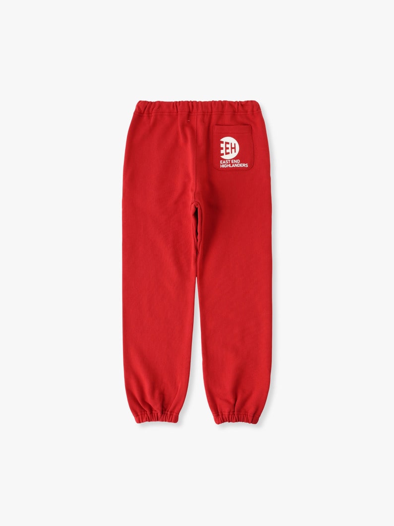 Cotton Sweat Pants (130-140cm) 詳細画像 red 1