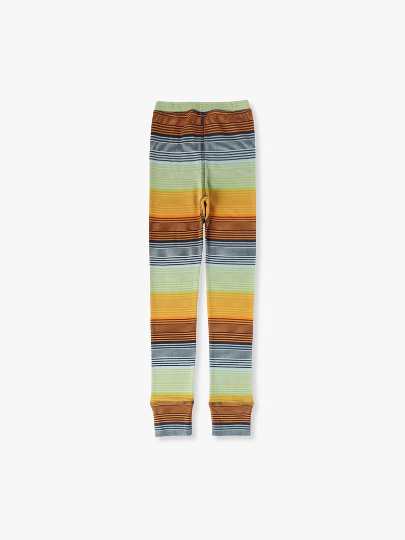 Sunset Striped Rib Cuff Leggings (2-8year) 詳細画像 multi 1