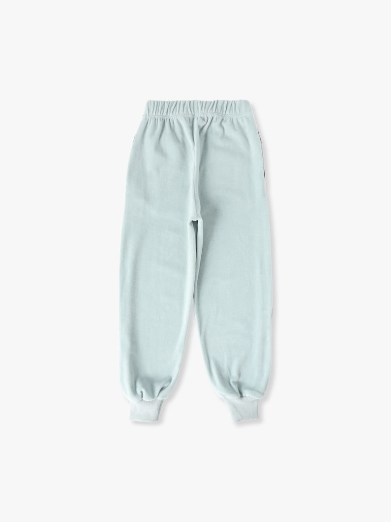 Charles Velvet Jogger Pants (light blue/brown/4-9year) 詳細画像 light blue 1