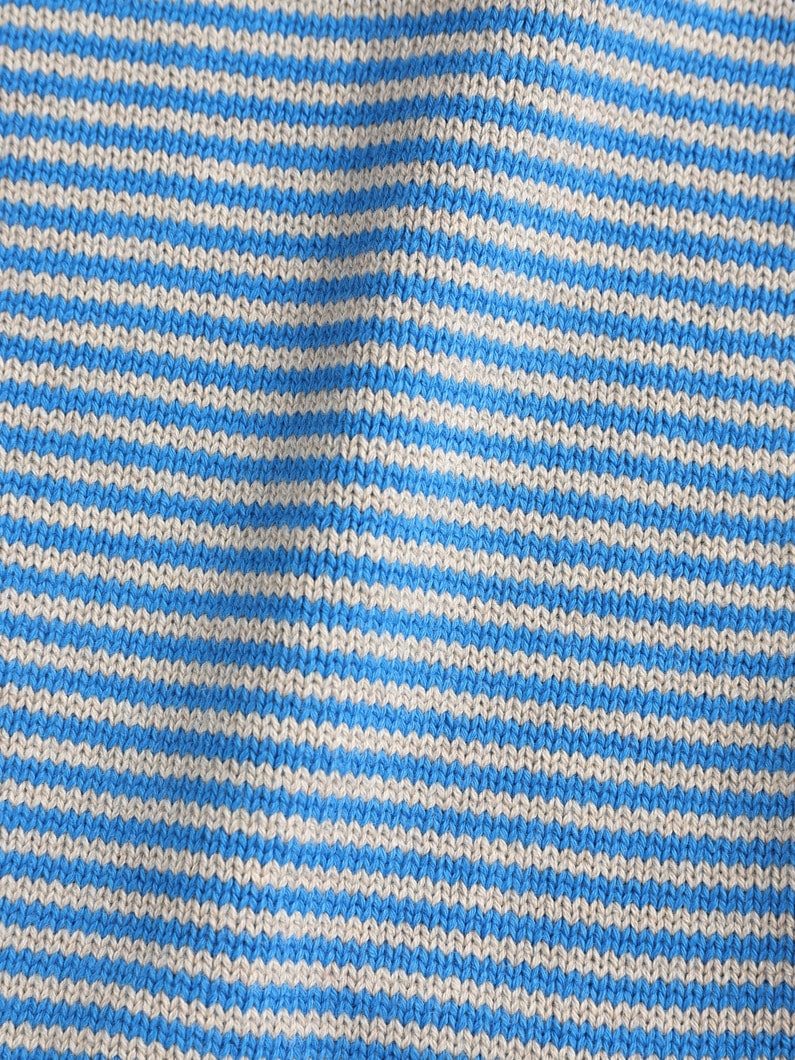 Snail Striped Knit Pullover (blue/yellow/6-12month) 詳細画像 yellow 4