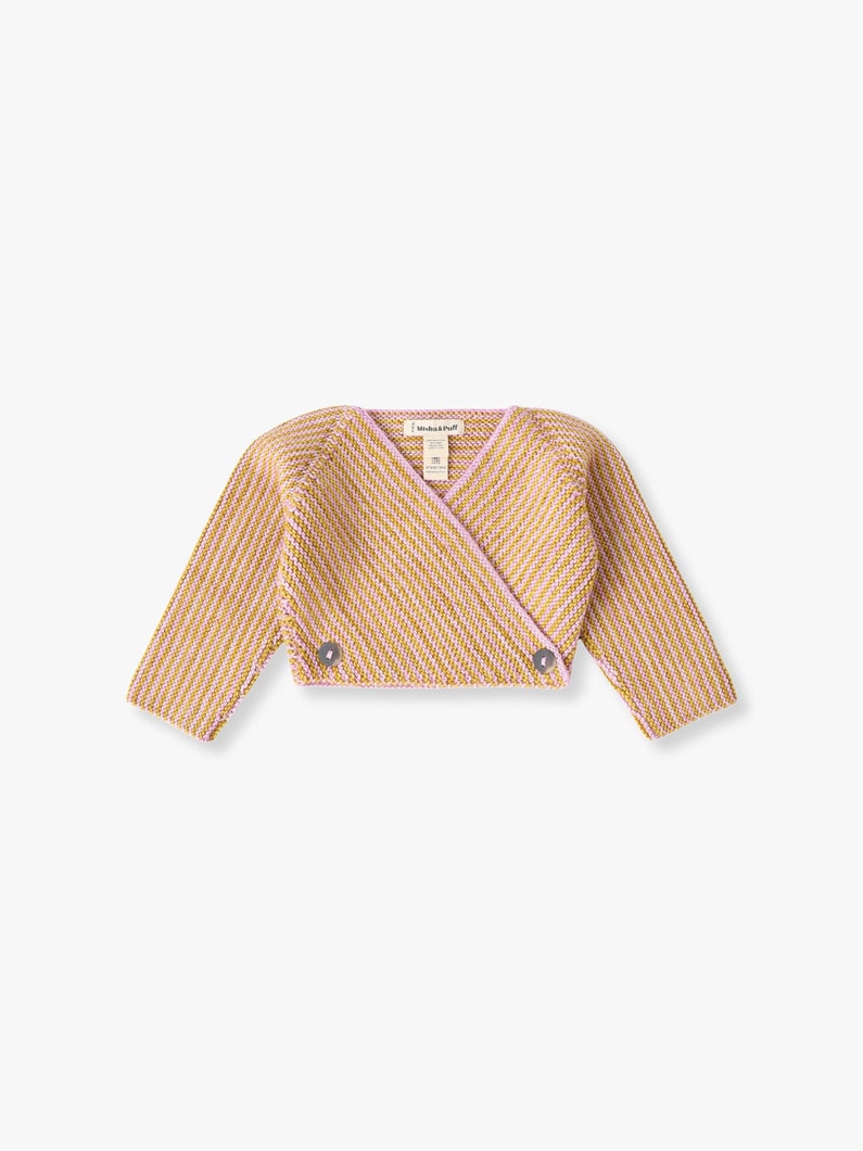 Dovetail Crossover Cardigan (18-24month) 詳細画像 pink 1