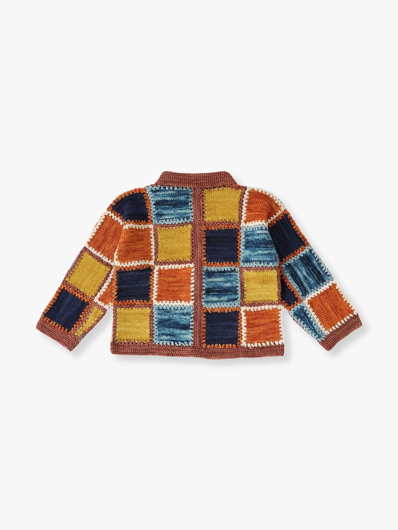 Ladder Square Cardigan (6year) 詳細画像 multi 1