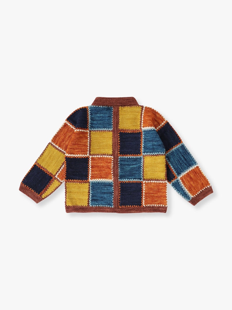 Ladder Square Cardigan (8year) 詳細画像 multi 1