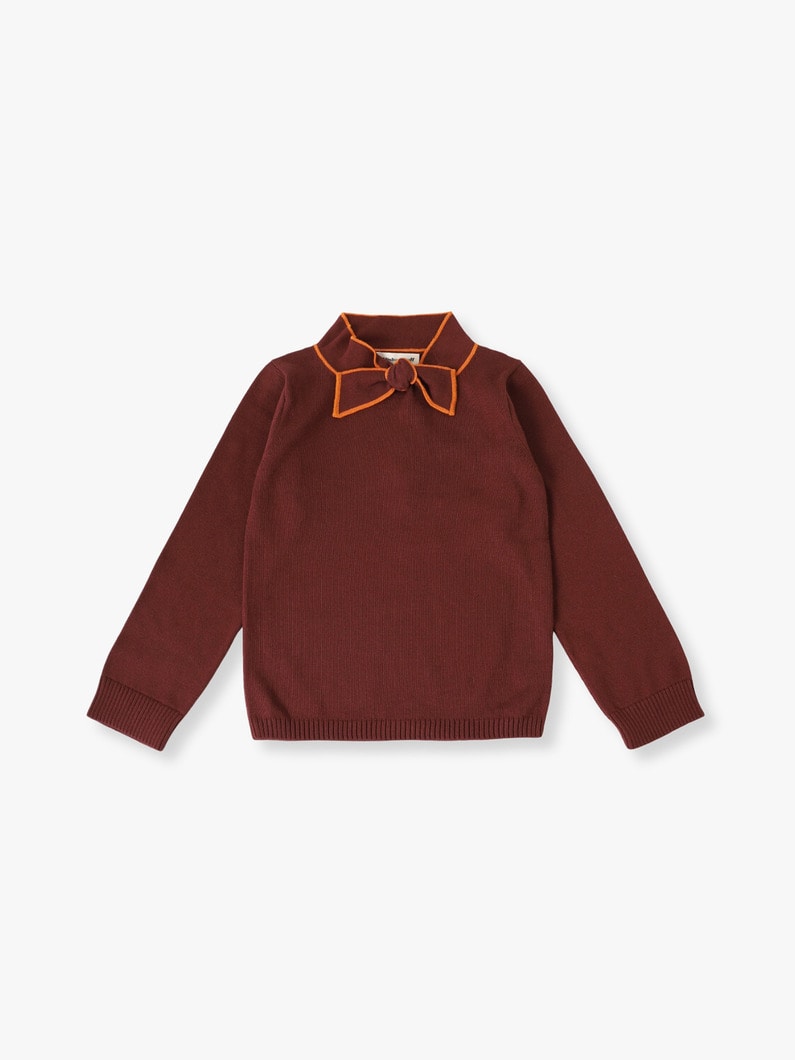 Elsa Knit Top (8year) 詳細画像 brown 1