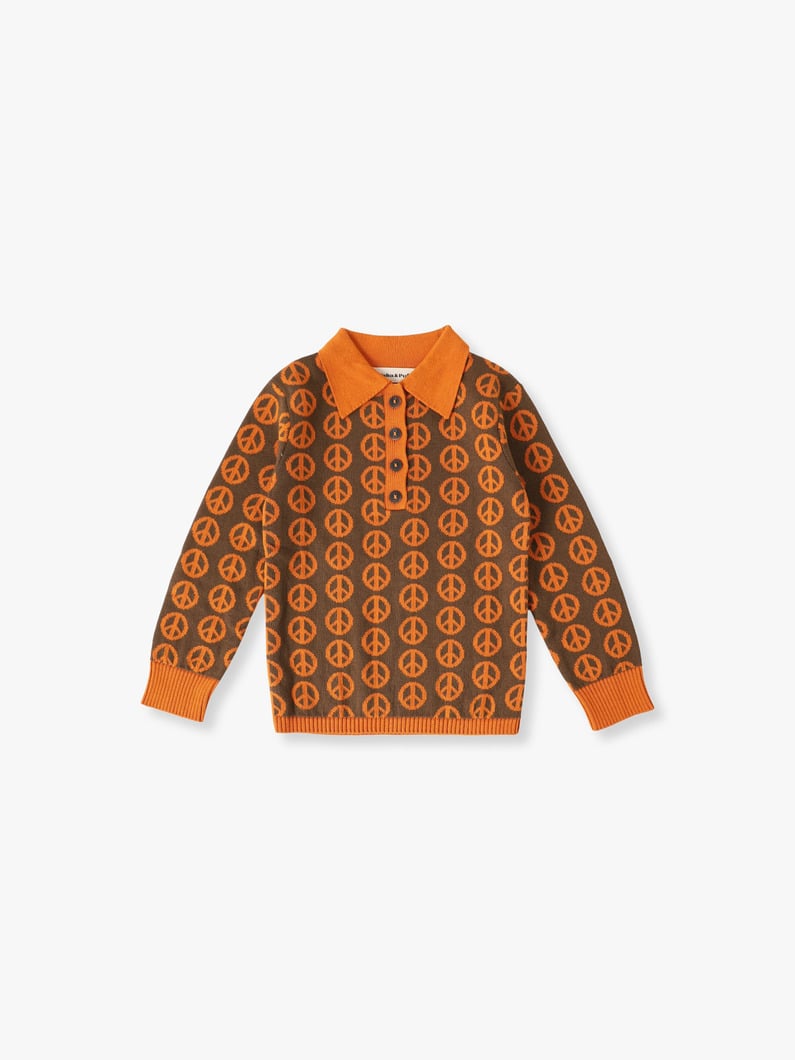 Ari Knit Top (4year) 詳細画像 orange 1