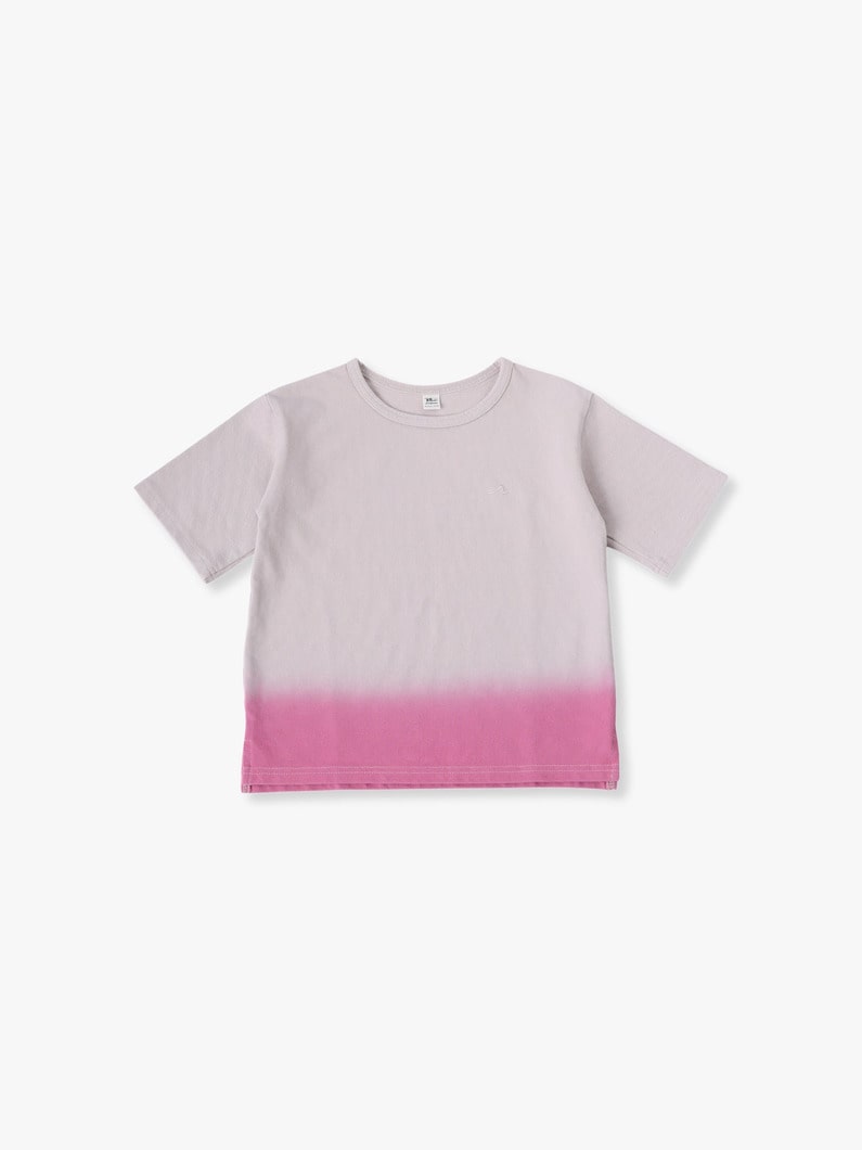 Dip Dye Tee (green/pink/85-130cm) 詳細画像 pink 5