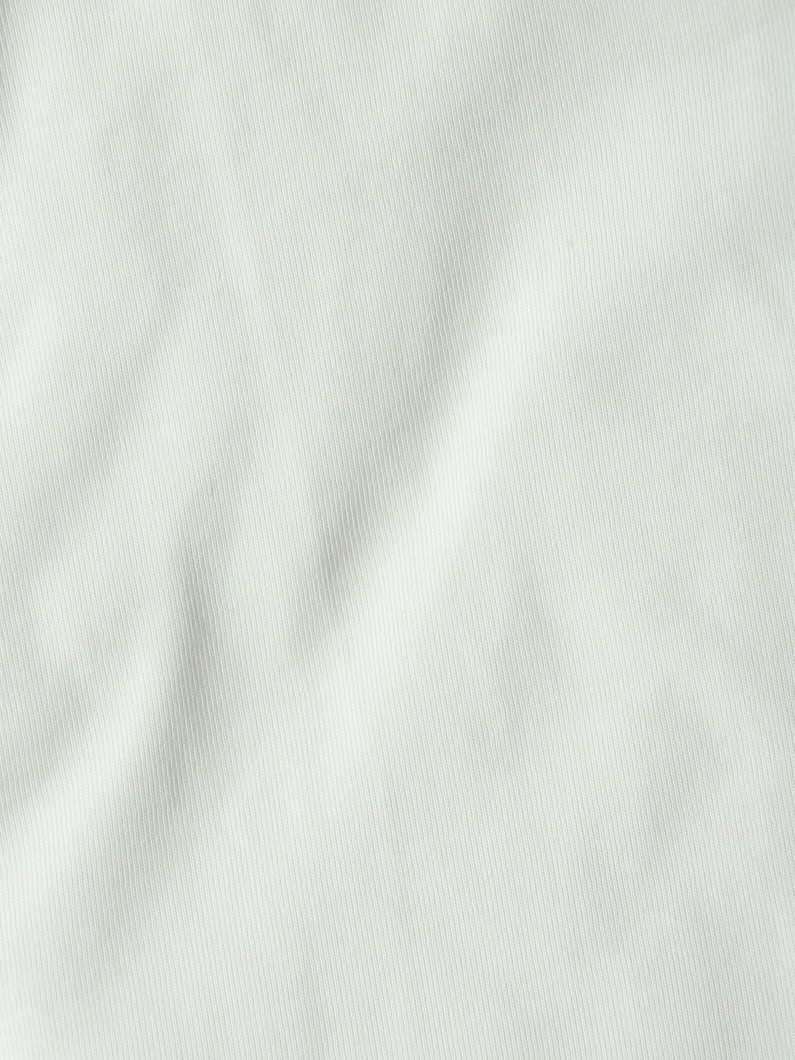 Organic Clear Cotton Thanks Tee (85-135cm) 詳細画像 white 4