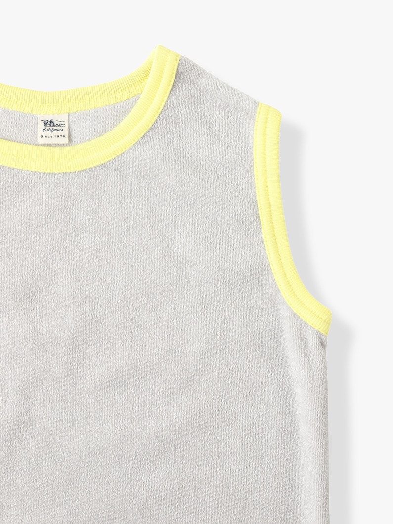 Over Sized Pile Tank Top (blue/light gray/85-130cm) 詳細画像 light gray 2