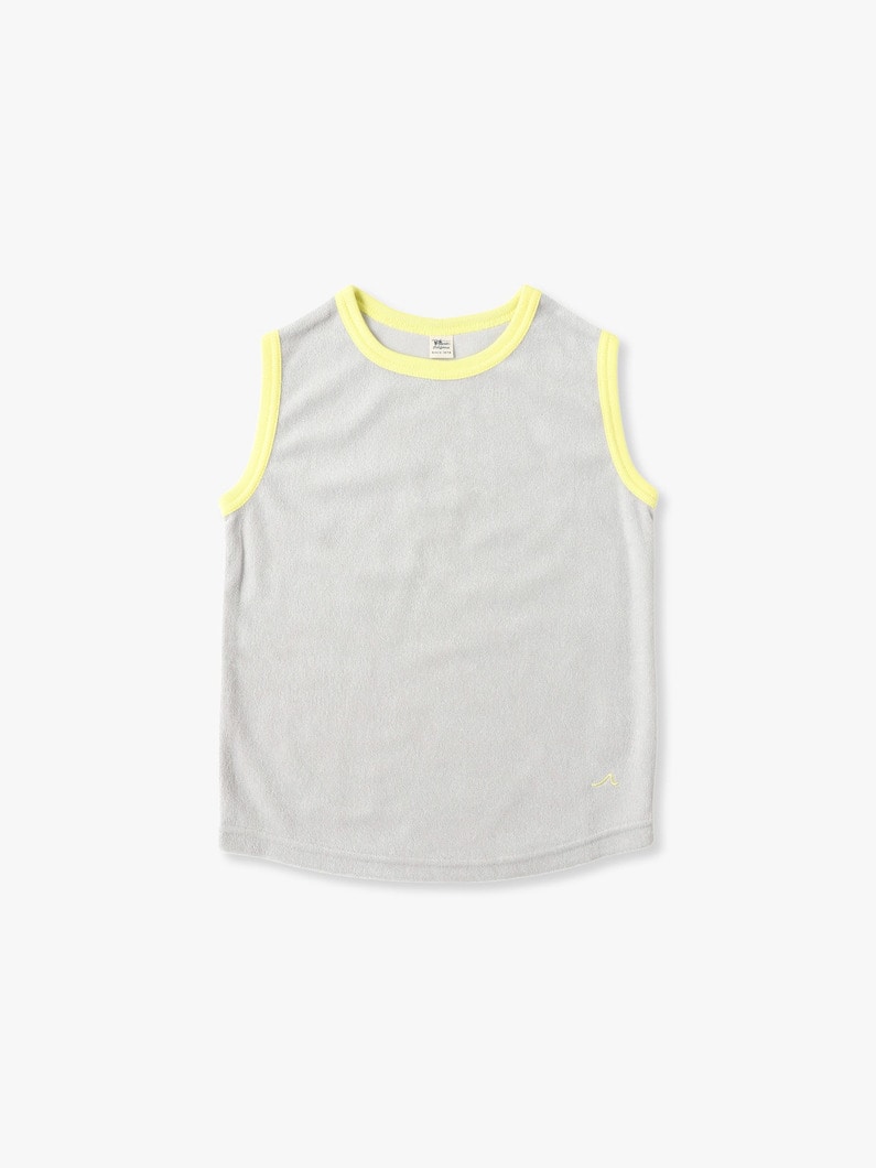 Over Sized Pile Tank Top (blue/light gray/85-130cm) 詳細画像 light gray 6