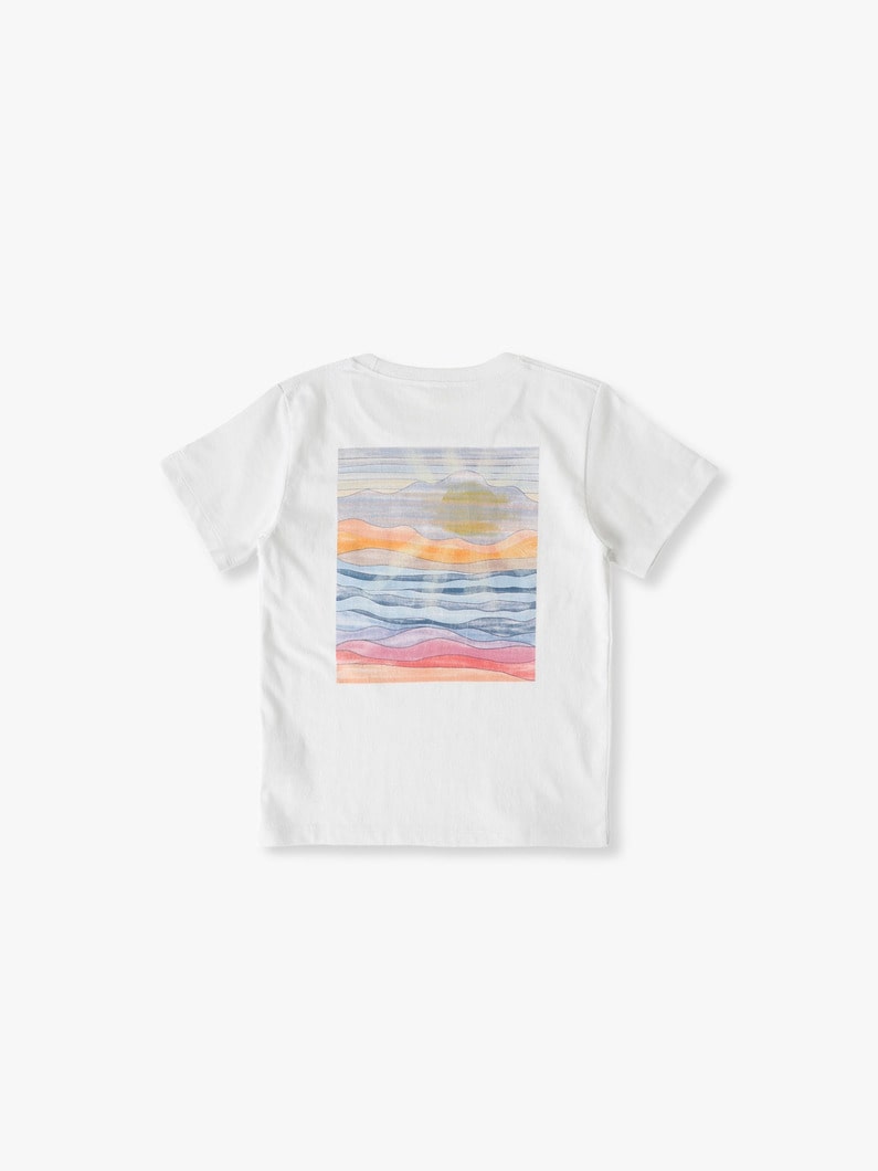 Sunray Tee (white/pink/85-130cm) 詳細画像 white 1