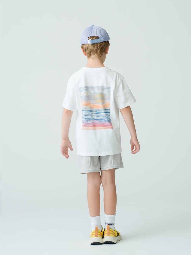 Sunray Tee (white/pink/85-130cm) 詳細画像 white 2