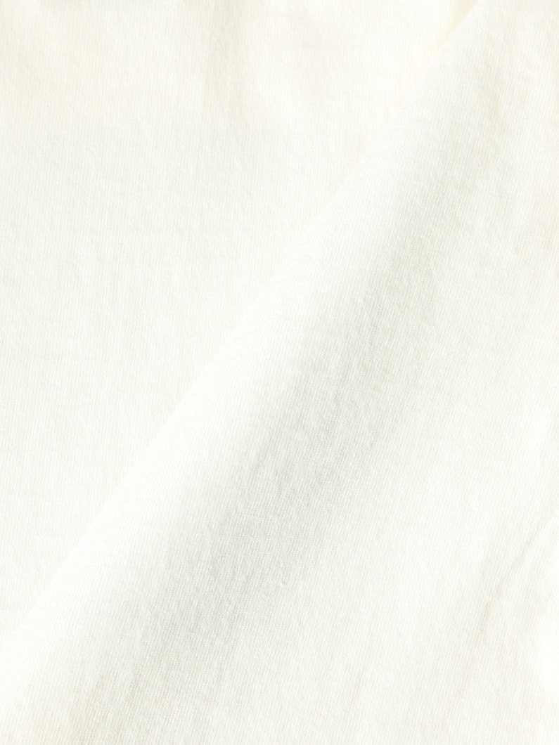 USA Cotton Photo Long Sleeve Tee (85-125cm) | ティーシャツ 詳細画像 white 4