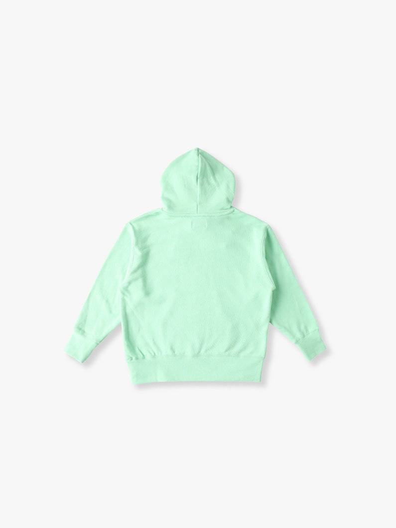 Organic Cotton Soft Terry Hoodie (100-135cm) | スウェット 詳細画像 mint 1