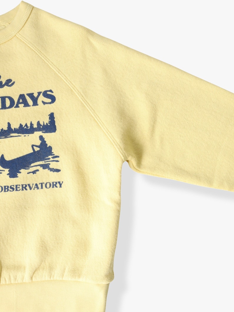 Holidays Sweat Shirt (4-10year) 詳細画像 yellow 2