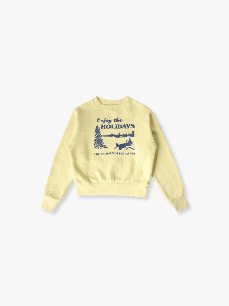 Holidays Sweat Shirt (4-10year) 詳細画像 yellow 2