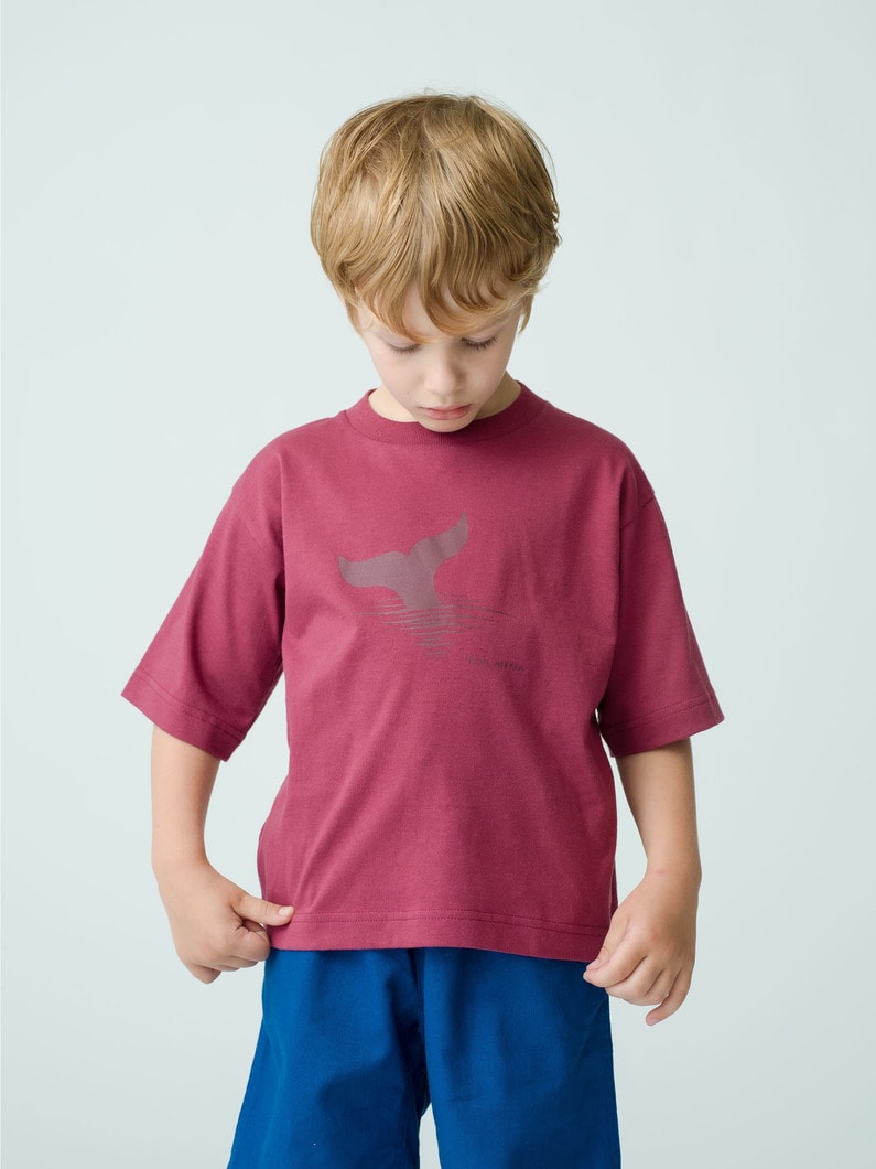 Jonas Tee (burgundy/green/85-130cm) 詳細画像 burgundy 2