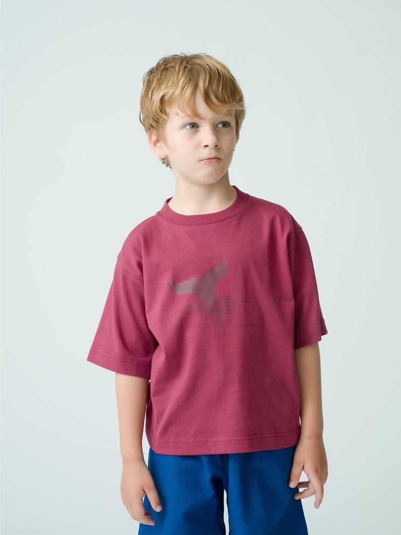 Jonas Tee (burgundy/green/85-130cm) 詳細画像 burgundy 3