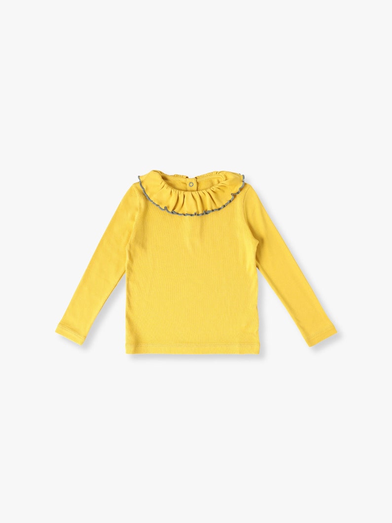 Paloma Top (mustard/light pink/2-8year) 詳細画像 mustard