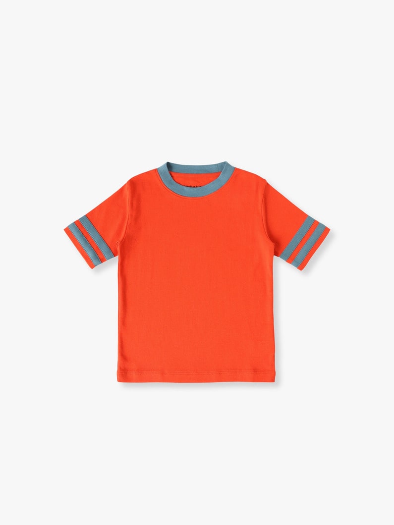 Rec Tee (light blue/dark green/green/red/4-8year) 詳細画像 red