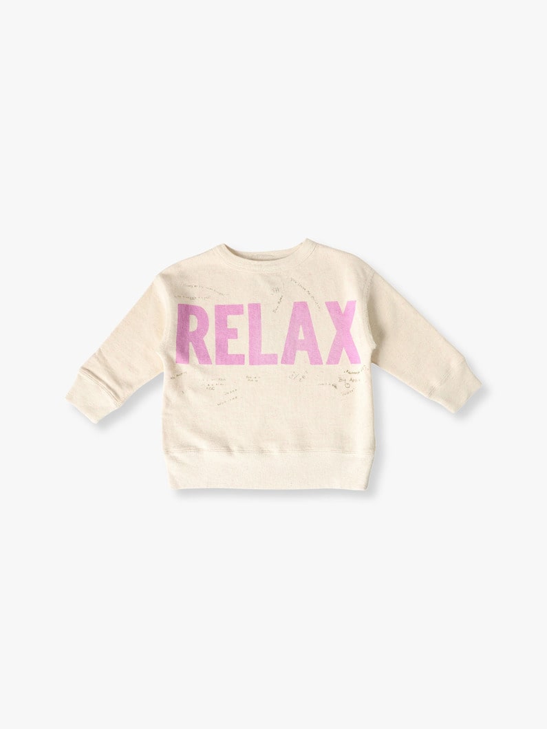 Tompkin Relax Sweat Shirt (100/120cm) 詳細画像 pink 1