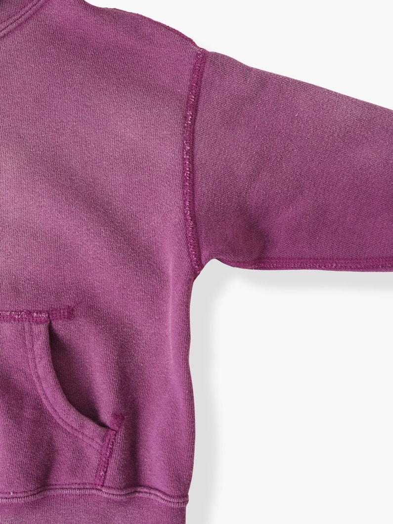 Vintage Fleece Zip Up Hoodie (100/120cm)【スウェット】 詳細画像 purple 2