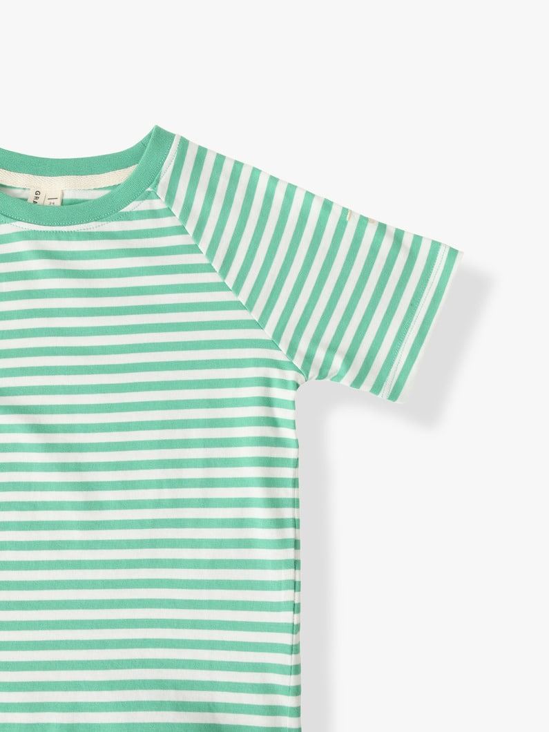 Crew Neck Tee (1-4year) 詳細画像 green 2