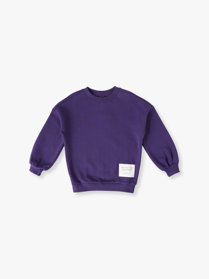 Superpower Sweat Shirt (86-140cm)【スウェット】 詳細画像 purple