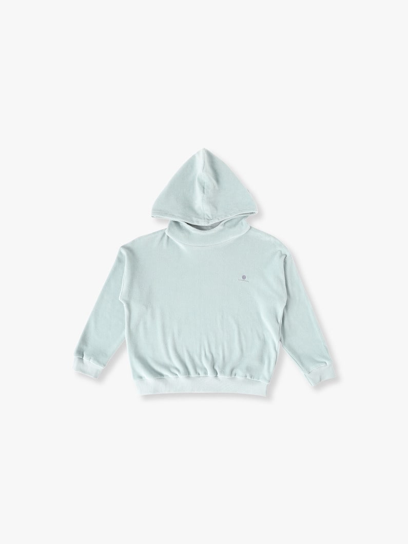 Sacha Velvet Hoodie (4-9year) 詳細画像 light blue 1