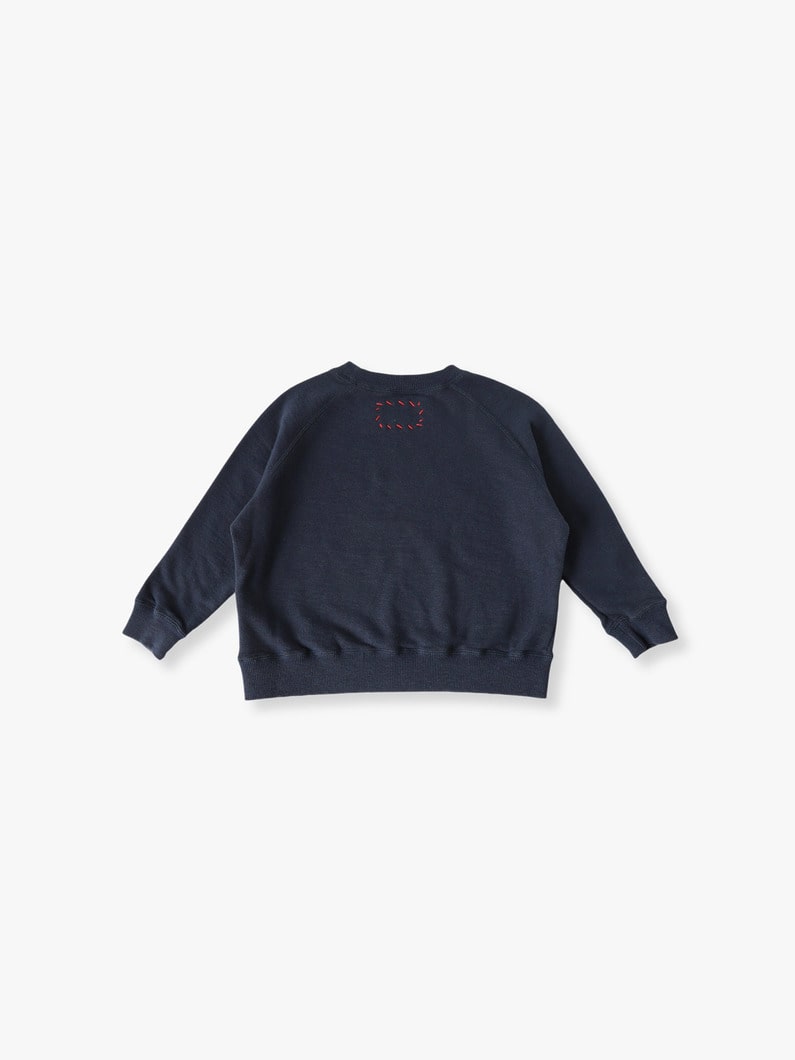 15th Anniversary Let Me Wonder Sweat Shirt (brown/navy/85-130cm) 詳細画像 navy 1