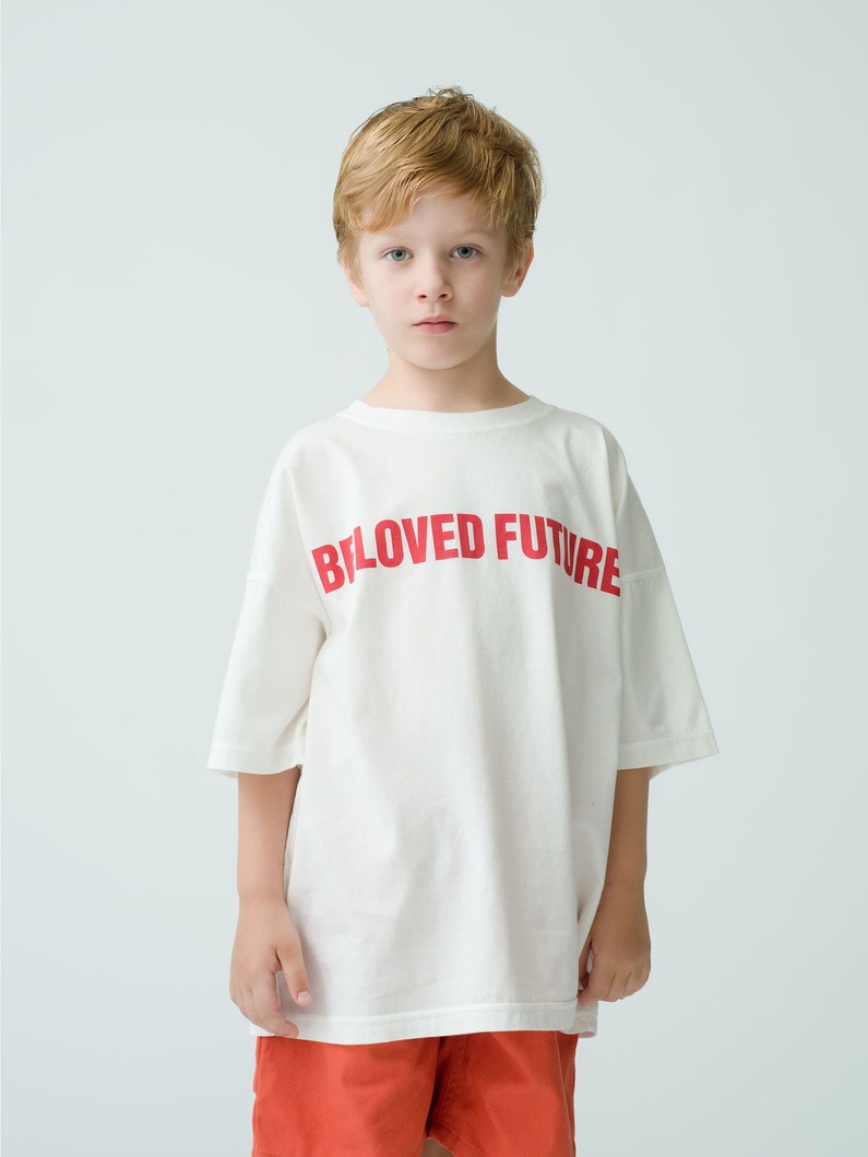 BELOVED FUTURE Tee (kids/90-160cm) 詳細画像 white 2