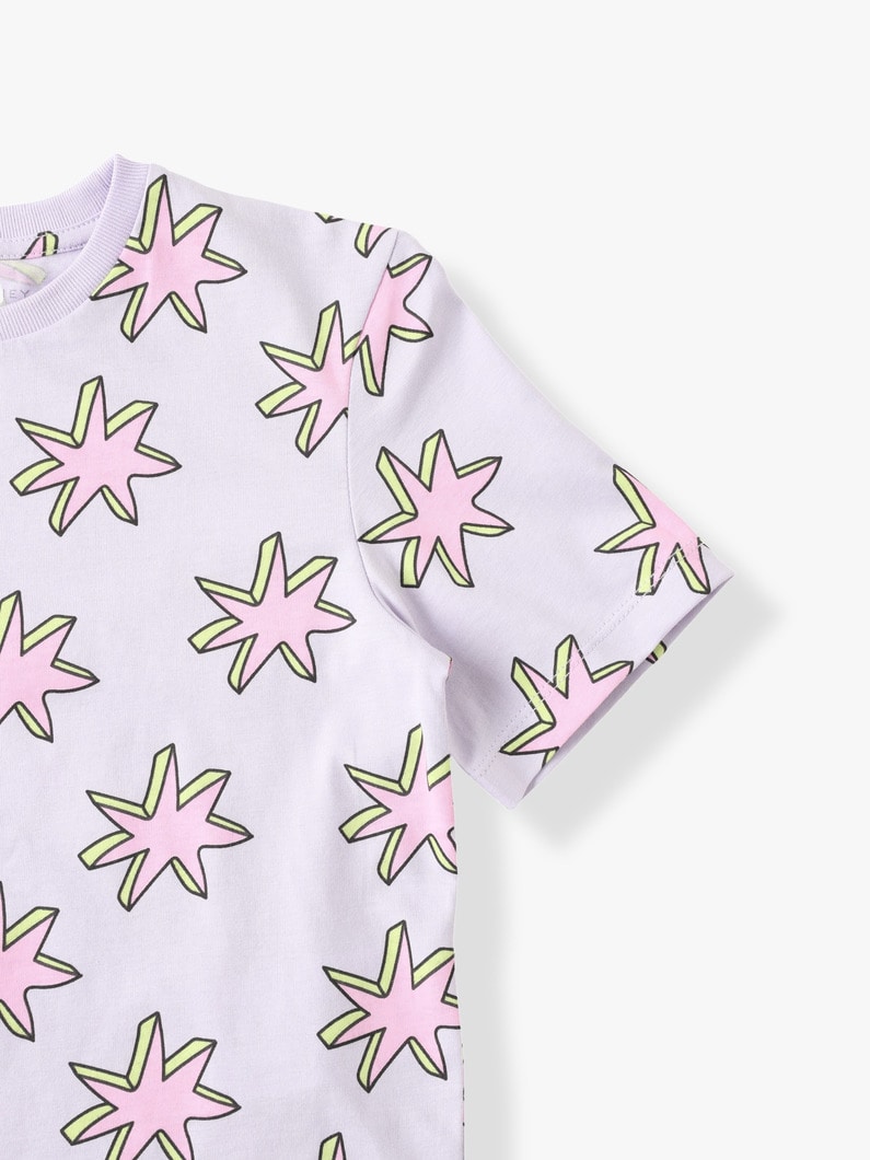 Shooting Stars Tee (4-6year) 詳細画像 purple 2