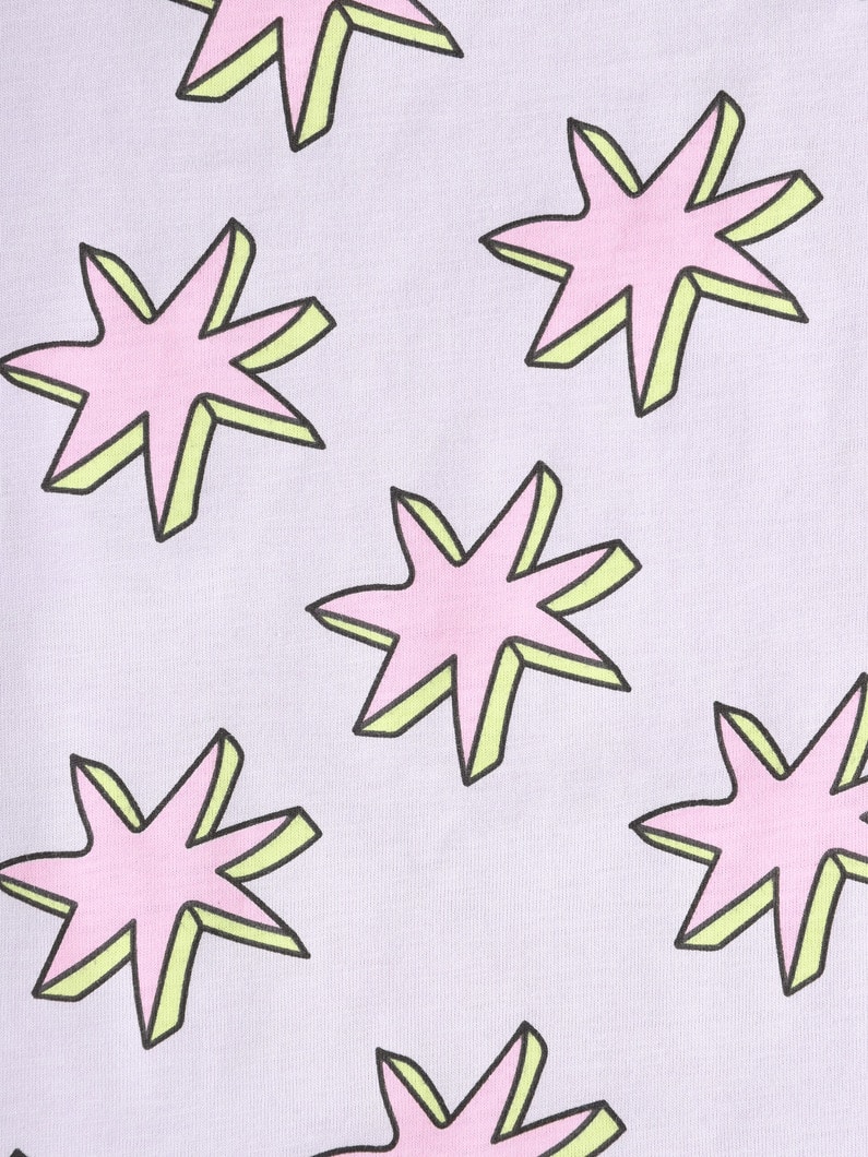 Shooting Stars Tee (4-6year) 詳細画像 purple 3