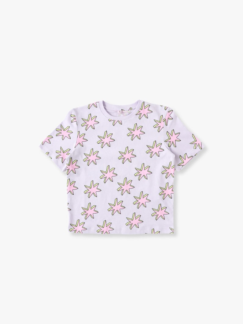 Shooting Stars Tee (4-6year) 詳細画像 purple 1