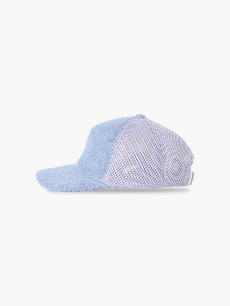 Pile Mesh Cap (blue/light gray/4-6year) 詳細画像 blue 1