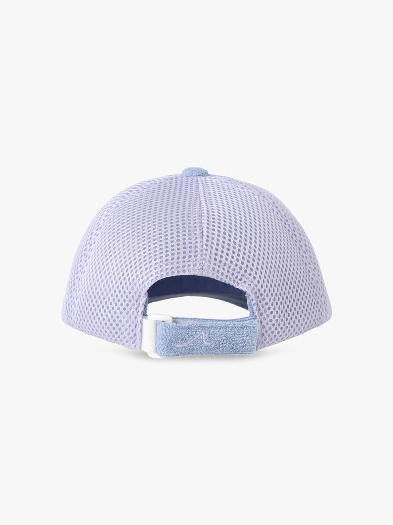 Pile Mesh Cap (blue/light gray/4-6year) 詳細画像 light gray 2