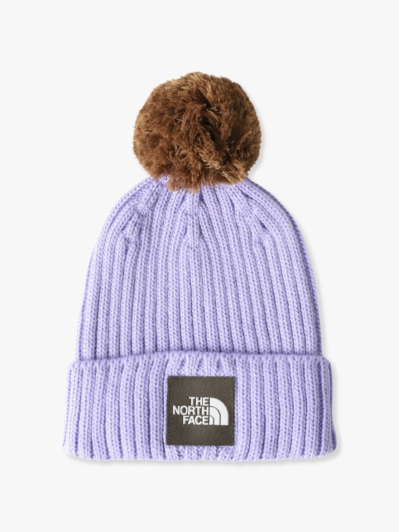 Kids Pom Pom Cappucho (purple/beige/blue)【キャップ】 詳細画像 purple