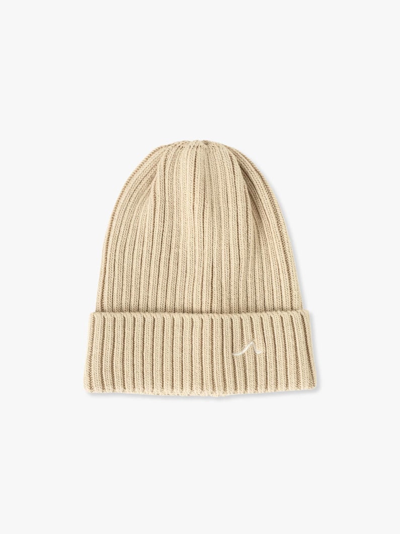 Organic Cotton Knit Cap (light beige/light green/4-6year) 詳細画像 light beige 3